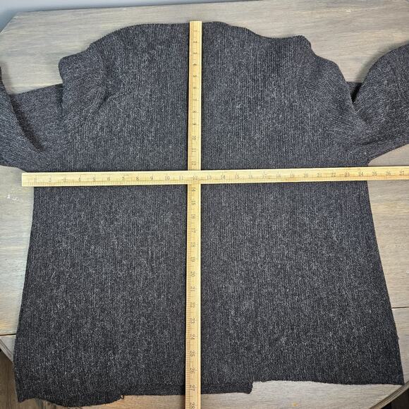 BEYOND THREADS Open Front Cardigan Alpaca/Wool 3/4 Bell Sleeve Bohemian Sz 1x - Picture 7 of 7